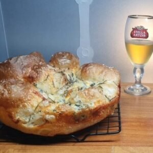 Focaccia Gorgonzola Cerveja